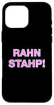 Coque pour iPhone 16 Pro Max T-shirt Rahn Stahp on the Jersey Shore