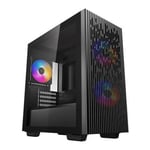 DEEPCOOL MATREXX 40 3FS Tempered Glass MicroATX Mini Tower Gaming Case