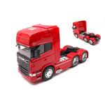 SCANIA R730 V8 (6x4) 2011 RED 1:32 Welly Camion Die Cast Modellino