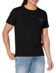 Emporio Armani Swimwear Men's Emporio Armani Sponge Eagle Crew Neck T-Shirt, Black, S