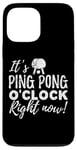 Coque pour iPhone 13 Pro Max C'est l'heure du ping-pong ! Funny Table Tennis