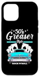 Coque pour iPhone 15 50s Greaser Hip Hop Retro 1950s Party Vintage Dance Car Sock