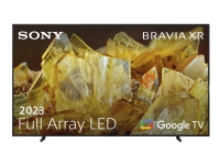 Sony Bravia Professional Displays FWD-98X90L - 98 Diagonal klass (97.5 visbar) - X90L Series LED-bakgrundsbelyst LCD-skärm - med TV-mottagare - digital skyltning - Smart TV - Google TV - 4K UHD (2160p) 3840 x 2160 - HDR - Direct LED - svart