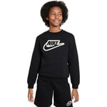 Nike NSW Club+ Crew Sweatshirt Black/Coconut Milk 110