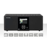 TELESTAR DIRA S21i+ EWF Monitoiminen stereoradio DAB+ / FM / Internet / Bluetooth Musta