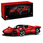 LEGO 42143 Technic Ferrari Daytona SP3, Race Car Model Building Kit, 1:8 Scale Advanced Collectible Set for Adults & Teens, Ultimate Cars Concept Series, Gift Idea for Men, Women, Him or Her