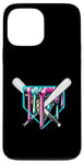 iPhone 13 Pro Max Baseball Home Plate Drip 2 Ice-Cream for Softball Case