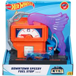 Hot Wheels City Downtown Super Fuel Stop Play Set FMY97