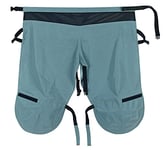 Prophete Vêtement de cyclisme pour homme et femme - 100% polyester - Tissu réfléchissant argenté avec logo - Imperméable et coupe-vent - Taille S/M