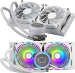 Cooler Master MasterLiquid ML240 Illusion White ARGB Liquid CPU Cooler