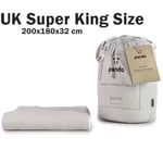 Panda Bamboo Mattress Protector Anti-Bacterial Super King Bed Size 200 x 180cm