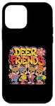 Coque pour iPhone 12 mini Design Deer Friends Kids – Animaux adorables