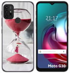 Housse En Gel TPU Pour Motorola Moto G10 / G20 / G30 Design Montre Dessins