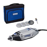 Dremel 3000 Outil rotatif 130 W, Kit multi-outils exclusif Amazon avec 5 accessoires, vitesse variable 10.000-33.000 tr/min