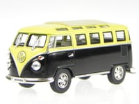 VW T1 Samba Bus Bulli 1962 jaune-noir véhicule miniature Yatming 1/43