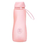 Irisana - Gourde - 550 ml - Rose - 8 x 8 x 21 cm - Bouteille de Sport Ideal Gym - Bouteille en Plastique sans BPA pour le Cyclisme - Bbo Collection