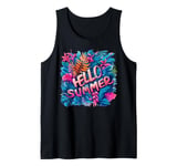 Nice summery clothes with this hello Summer outfit Tank Top