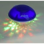 Enceinte lumineuse étanche bleue 5W Mini-PLOOFBOX