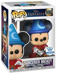 Figurine Funko Pop - Fantasia [Disney] N°990 - Sorcier Mickey - Diamant (55167)