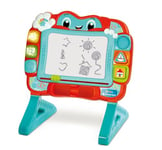 Clementoni Baby Ardoise Chante et Apprendre - Jeu électronique Interactif, Tableau magnétique pour Enfants 18 Mois, Numéros et Mots éducatifs, Centre d'activités Parlant, Italien et Anglais, pour