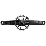 SRAM Crank Nx Eagle Fat Bike 4" Dub 12S W Direct Mount 30T X-Sync 2 Steel Chainr