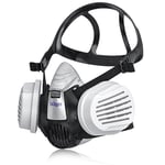 Dräger X-plore 3300 Demi-masque poussières-artisanat avec filtres P3 R résistant à l’eau contre des particules fines taille M