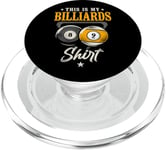 Billiards Pool Player Ball Vintage 8 Ball 9 Ball This Is My PopSockets PopGrip for MagSafe