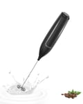 Milk Frother Handheld Battery-Operated Electric Foam Maker Frother Wand, Drink Mixer with Stainless Steel Whisk for Coffee, Lattes, Cappuccino, Matcha