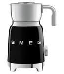 Smeg 600ml 50's Style Retro Milk Frother - Black