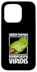 Coque pour iPhone 15 Pro Mamba vert