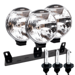 3-PACK Extraljus NBB Alpha 225 60W Xenon 24V