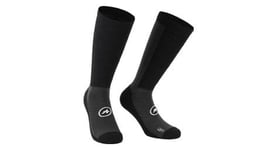 Chaussettes unisexe assos trail winter noir