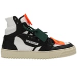 Off-White Mens Off Court 3.0 Black Leather High Tops - Size UK 7