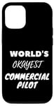 Coque pour iPhone 13 Pro Le pilote commercial le plus correct au monde