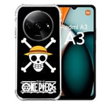 Cokitec Coque Renforcée pour Xiaomi Redmi A3 Manga One Piece Tete de Mort