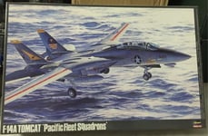 Hasegawa  F14A Tomcat Pacific Feet Squadrons Model Kit  Scale 1/48, Nuevo