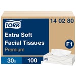 Ansiktsservett Tork F1 Premium Facial Extra Mjuk