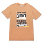 Back to the Future Where We're Going We Don't Need Roads Unisex T-Shirt - Tan - S - Tan