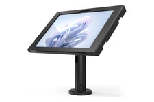 Compulocks Surface Pro 8-10 Apex Enclosure Tilting Stand 8" Black stativ - exposed front/back camera and sensors - for tablet - sort