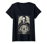 Dracula - The Great Bram Stoker Monster V-Neck T-Shirt