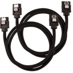 Corsair Premium Sleeved - SATA-kabel - 60 cm