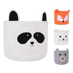 ACOHSY Foldable Storage Baskets Storage Boxes,30x30 CM Toy Storage,Kallax Storage Boxes,Can be used as Washing Basket,Dog Toy Basket,Clothes Basket,Kallax