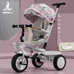 Baby Stroller Children'S Tricycle Can Lie down in Both Directions Large Baby Str