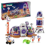 LEGO Friends Mars Space Base and Rocket, Vehicle Set with Rover and Spaceship Toy for 8 Plus Year Old Girls & Boys, Includes 4 Mini-Doll Characters, Gift Idea for Kids Who Love Science Toys 42605