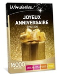 Coffret cadeau Wonderbox Joyeux anniversaire émotion