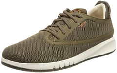 Geox Homme U Aerantis D Sneakers, Dk Olive, 40 EU