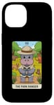 iPhone 14 Baby Pgymy Hippo Tarot Card The Park Ranger Hippopotamus Case