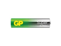 Gp Super Alkaline - Batteri Aaa / Lr03 - Alkaliskt