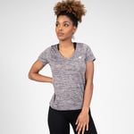 Gorilla Wear Elmira V-neck T-shirt Grey Melange M