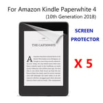 Clear Guard Matte Protective Film Screen Protector For Kindle Paperwhite 4 2018